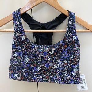 Lululemon Floral Sports Bra - Size 8 - New w/ tags still on
